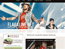 Tablet Screenshot of flagaline.net